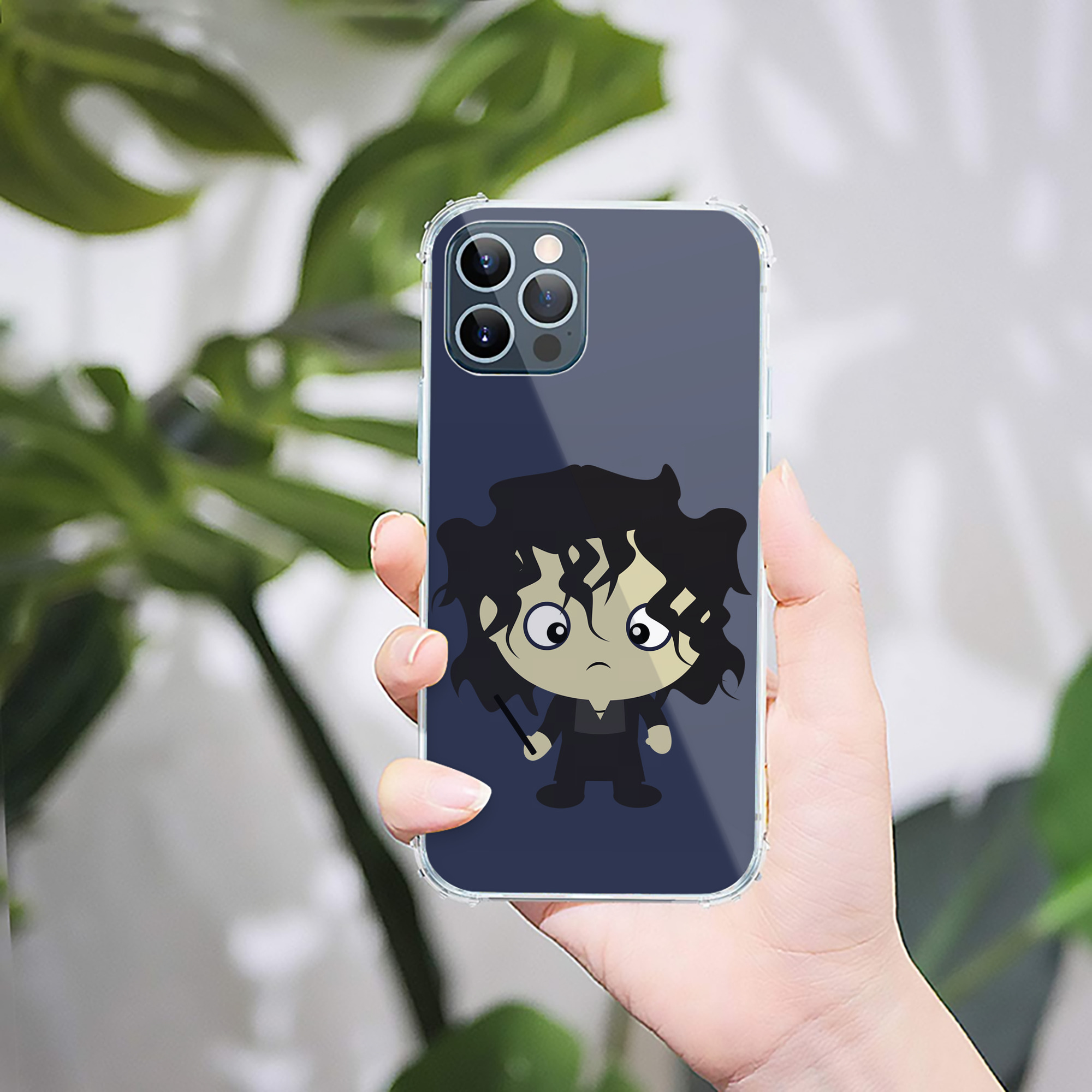 （画像用） Harry Potter ハリー・ポッターシリーズ 【iPhone 12シリーズ対応】透明スマホケース（クリアソフトケース）